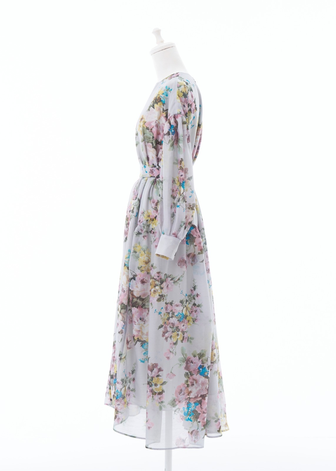 Vintage Bouquet ボリュームテントワンピース