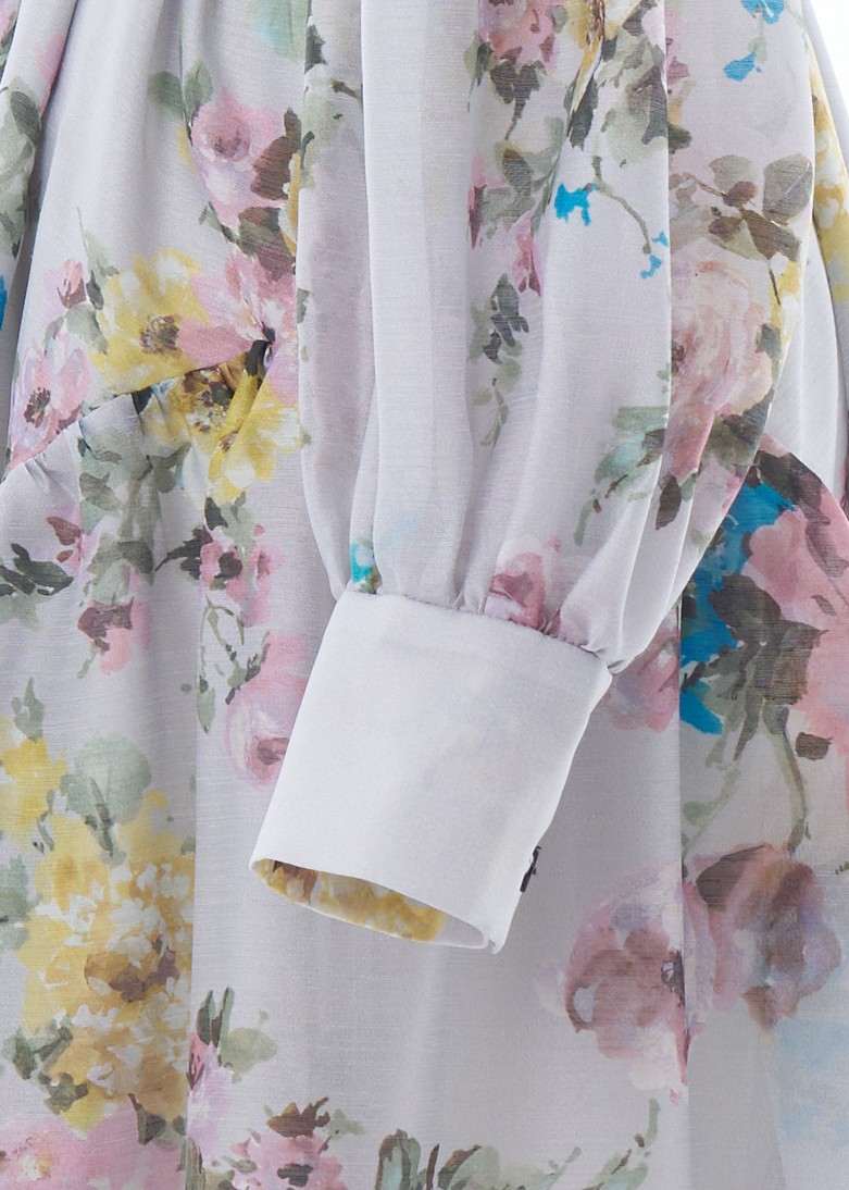 Vintage Bouquet ボリュームテントワンピース