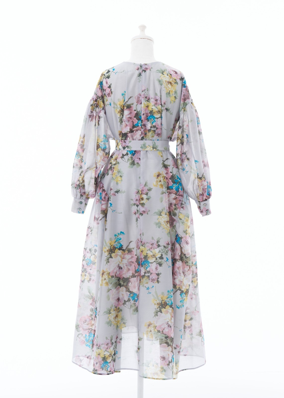 Vintage Bouquet ボリュームテントワンピース