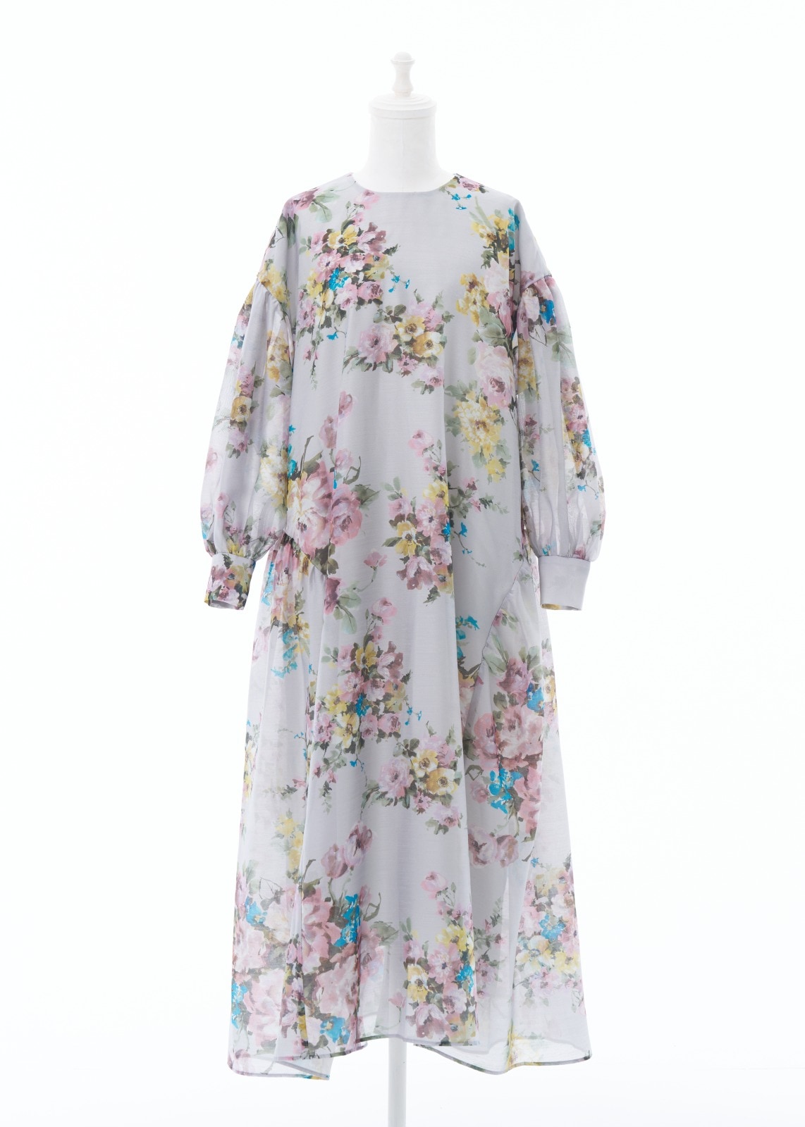 Vintage Bouquet ボリュームテントワンピース