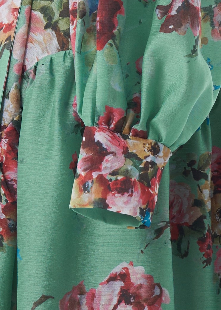 Vintage Bouquet ボリュームテントワンピース