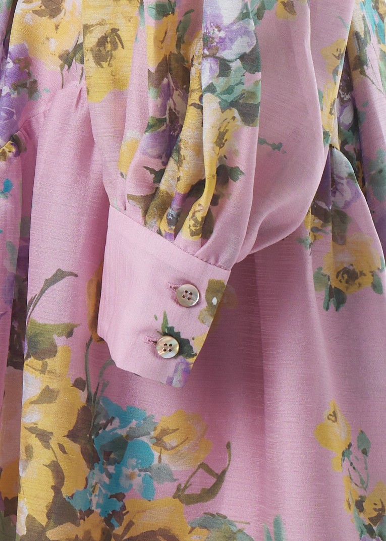 Vintage Bouquet ボリュームテントワンピース