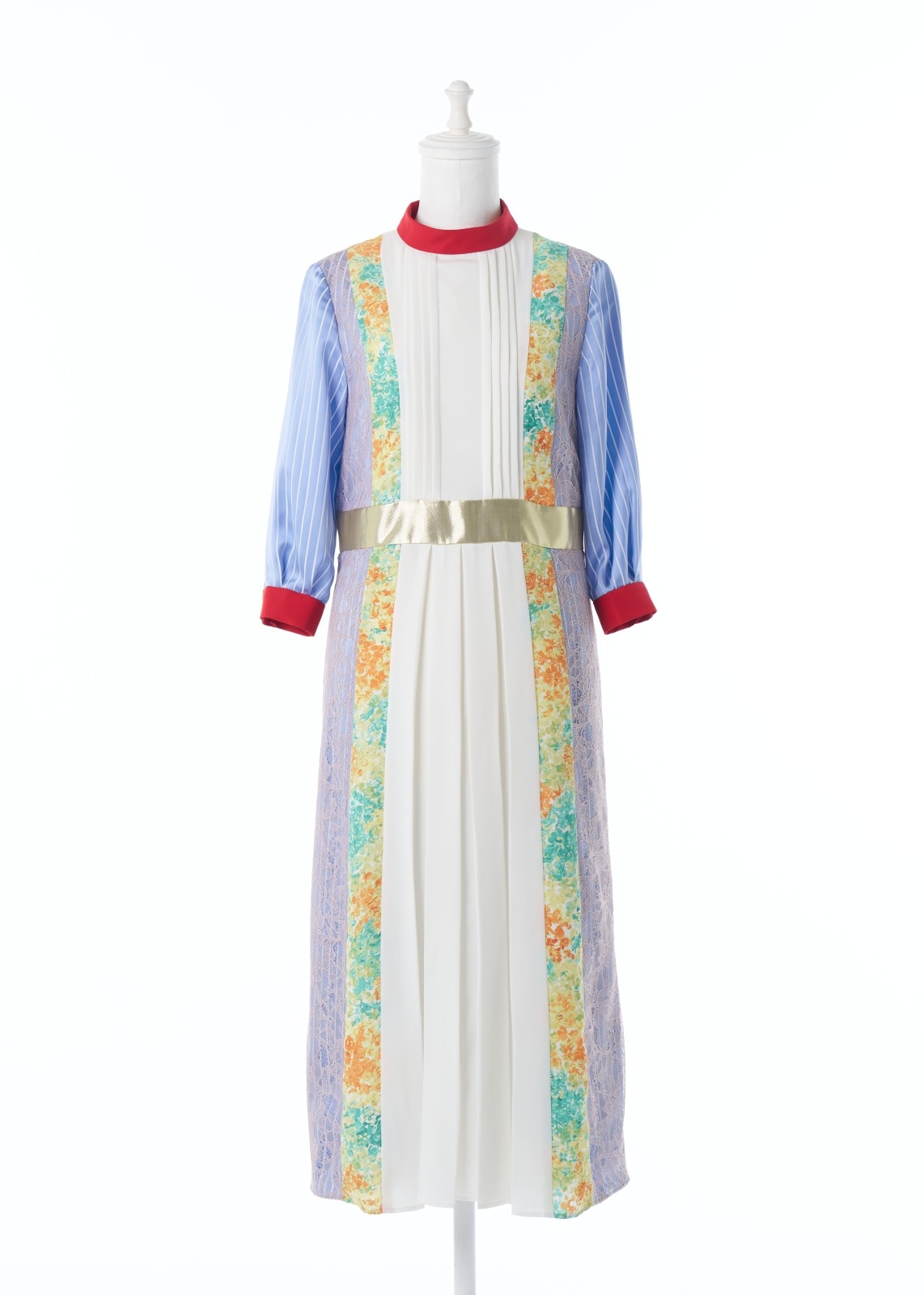 パッチワークワンピース