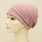 医療用（脱毛時用）帽子・コットンニット（ピンク）