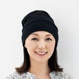 医療用（脱毛時用）帽子・ルーズワッチ（ブラック）　　