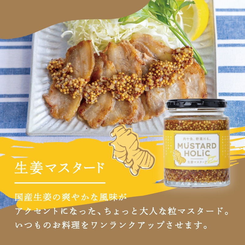MUSTARD HOLiC 生姜マスタード 3個セット