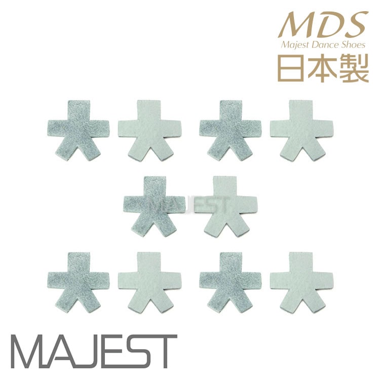 【cov-G4-5】【グレー / 特大 / 5足分セット】 社交ダンス シューズ ヒールカバー 革製 日本製 社交ダンス 靴 ダンスシューズ ヒール(cov-G4-5)ダンスシューズ MDS MAJEST Ads