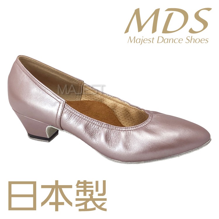 【受注生産】【予約注文】【MDS新作】社交ダンス シューズ 外反母趾 女性 モダン シューズ MDS 日本製 ソフトクッション スタンダード 【送料無料】(YJ-M-88-G) 社交ダンス 靴 幅広 バニオン ワイド レディース 外反母趾用 MAJEST マジェスト ダンスシューズ エーディーエス 合同会社
