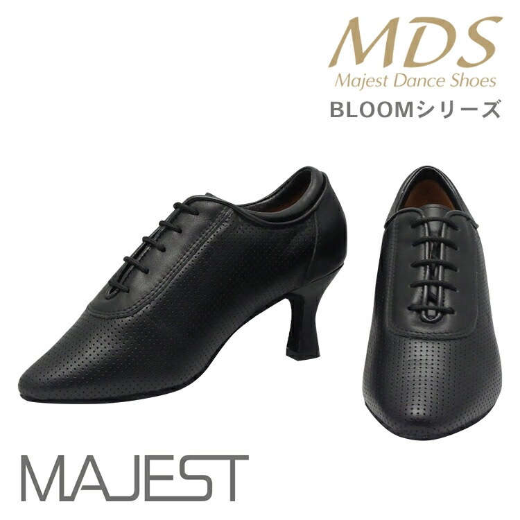 【受注生産】【予約注文】社交ダンス シューズ ダンスシューズ レディース ティーチャーズ シューズ MDS BLOOM シリーズ やみつき 厚 クッション ナチュラル グリップ 女性用【送料無料】(YJ-B-4003-008) インポートモデル 社交ダンス 靴 MAJEST マジェスト ダンスシューズ エーディーエス Ads 合同会社