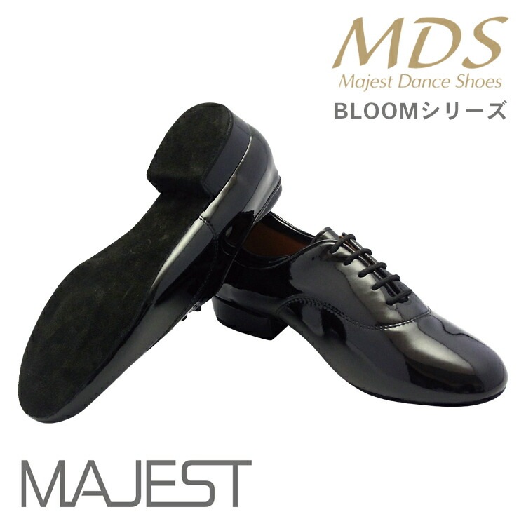 【受注生産】【予約注文】社交ダンス シューズ ダンスシューズ メンズ スタンダード MDS BLOOM シリーズ やみつき厚クッション ナチュラルグリップ NaturalGrip 男性用 モダンシューズ【送料無料】(YJ-B-6001-053) インポートモデル 社交ダンス 靴 MAJEST マジェスト ダンスシューズ エーディーエス Ads