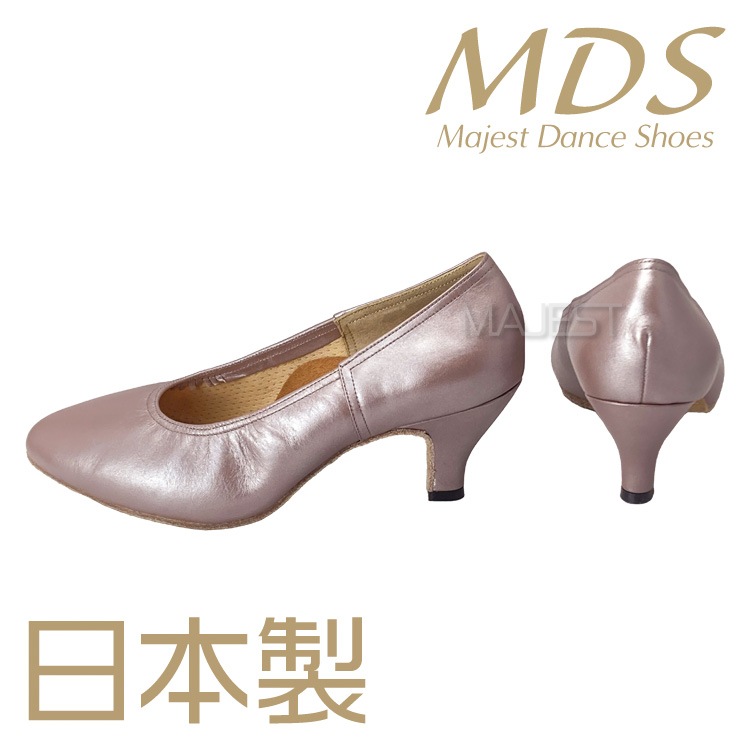 【MDS新作】社交ダンス シューズ 外反母趾 モダン シューズ 日本製 MDS ソフトクッション 女性 スタンダード 交換可 【送料無料】(M-88-G)革 皮 本革 本皮 バニオン ワイド 幅広 外反母趾用 モダンダンス シューズ 即納 即納品 在庫即納 MAJEST マジェスト Ads 合同会社