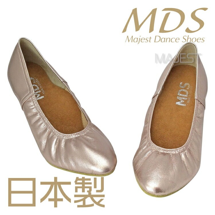 【受注生産】【予約注文】社交ダンス シューズ ダンスシューズ レディース MDS 日本製 ソフトクッション 女性 モダン スタンダード シューズ【送料無料】(YJ-M-63)革 皮 本革 made in japan 社交ダンス 靴 MAJEST マジェスト エーディーエス合同会社