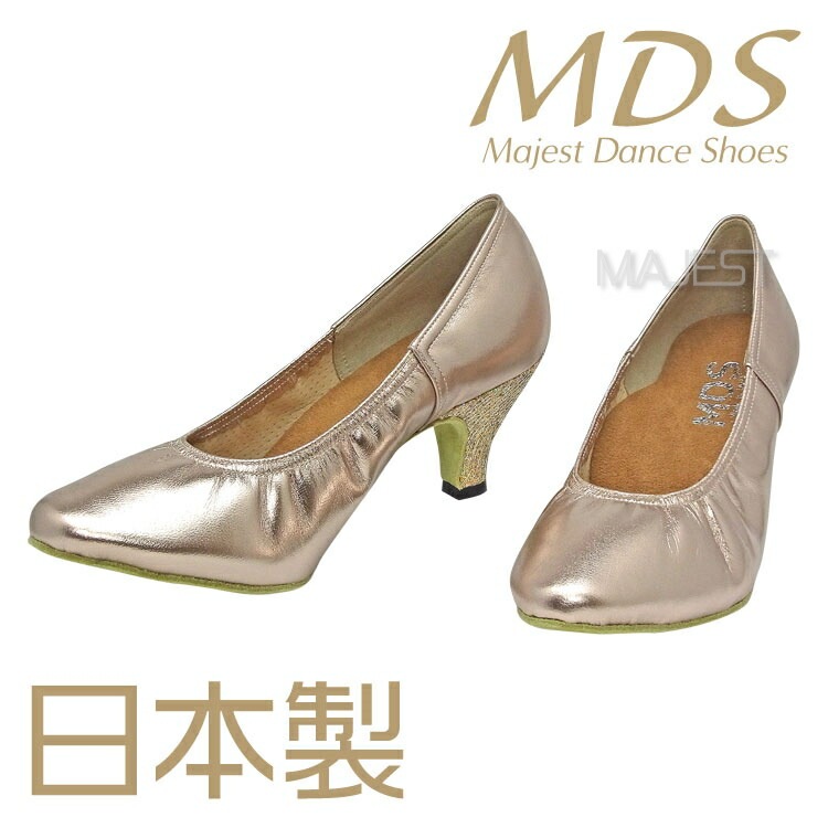 【特別注文モデル】特注品・社交ダンス シューズ ダンスシューズ レディース MDS 日本製 ソフトクッション 女性 モダンシューズ スタンダードシューズ【送料無料】(特 M-63-101) 革 皮 made in japan 社交ダンス 靴 MAJEST マジェスト エーディーエス 合同会社