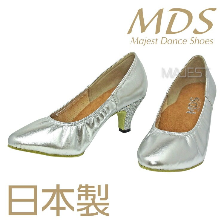 【特別注文モデル】特注品・社交ダンス シューズ ダンスシューズ レディース MDS 日本製 ソフトクッション 女性 モダン スタンダード シューズ【送料無料】(特 M-64-100) 革 皮 made in japan 社交ダンス 靴 MAJEST マジェスト エーディーエス 合同会社