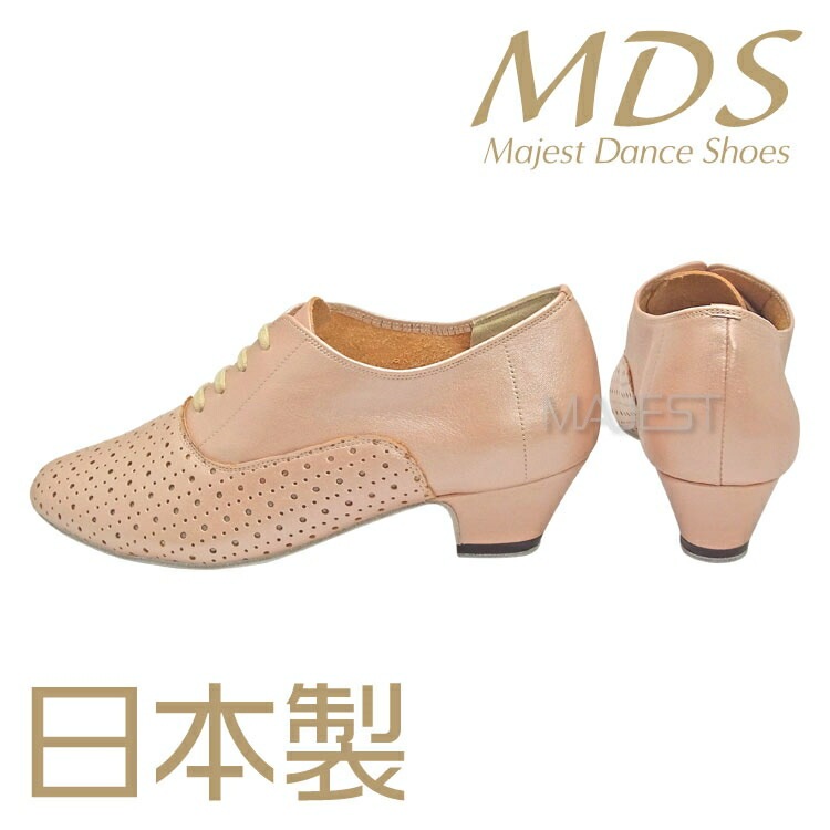 【受注生産】【予約注文】社交ダンス シューズ ダンスシューズ レディース ティーチャーズ MDS 日本製 ソフトクッション 女性 ティーチャーズ シューズ 革 本革 本皮 【送料無料】(YJ-T1800-89)おすすめ made in japan 社交ダンス 靴 MAJEST マジェスト エーディーエス合同会社