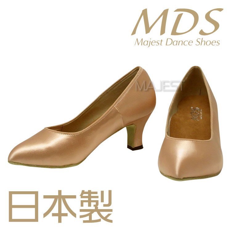 【SALE】社交ダンスシューズ 女性スタンダード モダン　MDS 日本製モデル【返品交換不可】