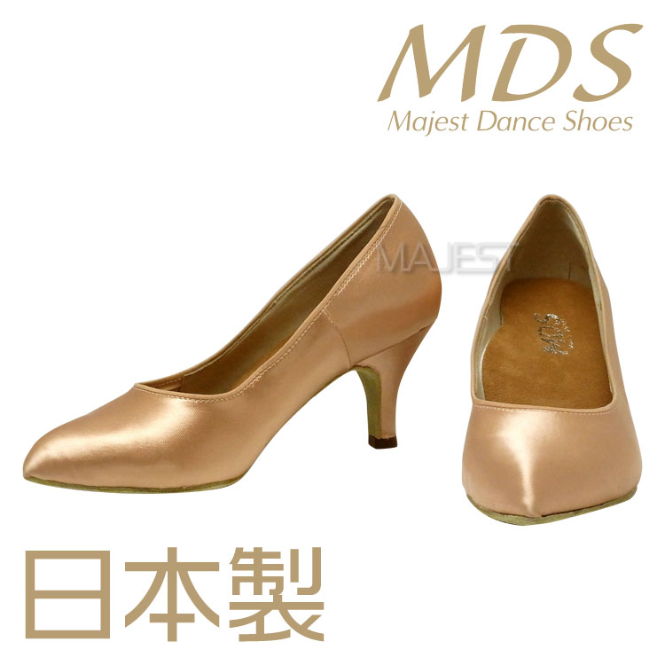 【SALE】社交ダンスシューズ 女性スタンダード モダン　MDS 日本製モデル【返品交換不可】