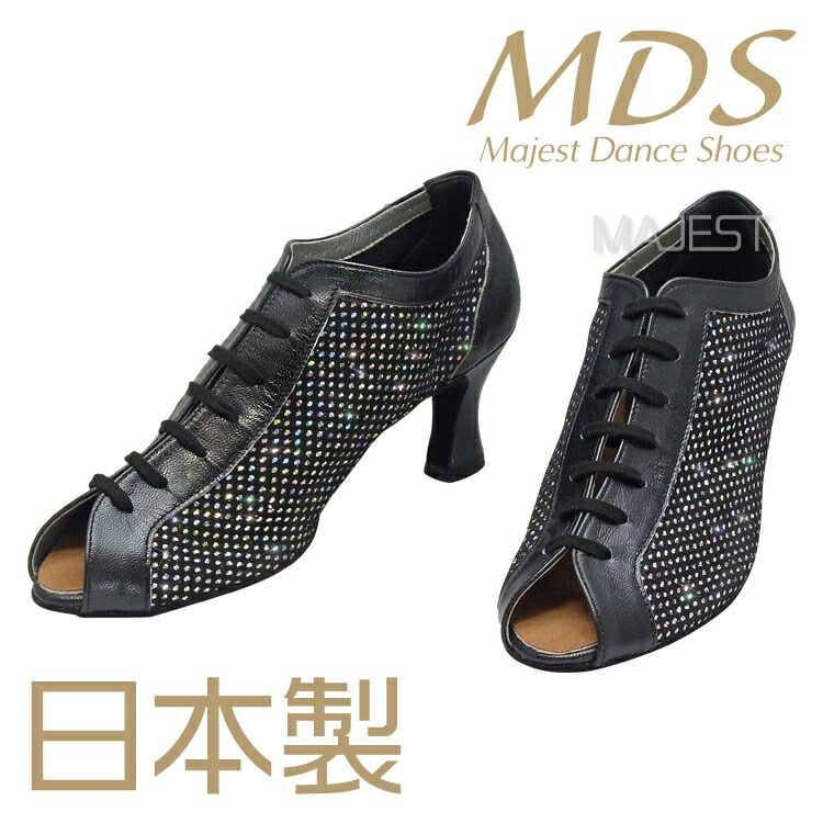 【受注生産】【予約注文】社交ダンス シューズ ダンスシューズ ティーチャーズ MDS 日本製 ソフトクッション 女性 ティーチャーズシューズ レッスン【送料無料】(YJ-T8008-103-116)人気 made in japan レディース MAJEST マジェスト ダンスシューズ エーディーエス 合同会社