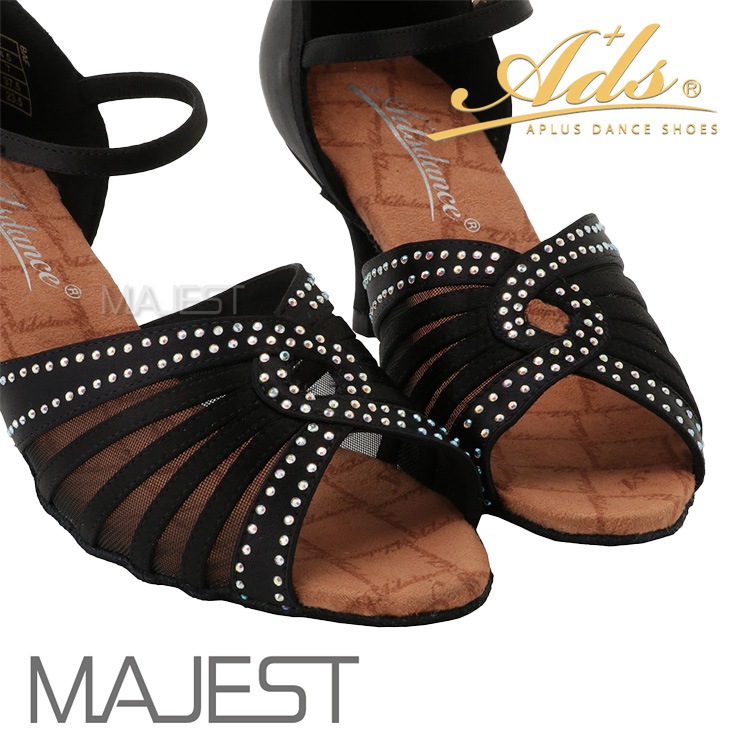 Ads Dance 社交ダンスシューズ ads エーディーエス 合同会社 社交ダンス シューズ レディース 兼用シューズ ソフトクッション 【送料無料】  (M6883-15) 女性 兼用 シューズ モダン ラテン スタンダードシューズ 社交ダンスシューズ ads japan adsjapan  (旧 A6883-15)