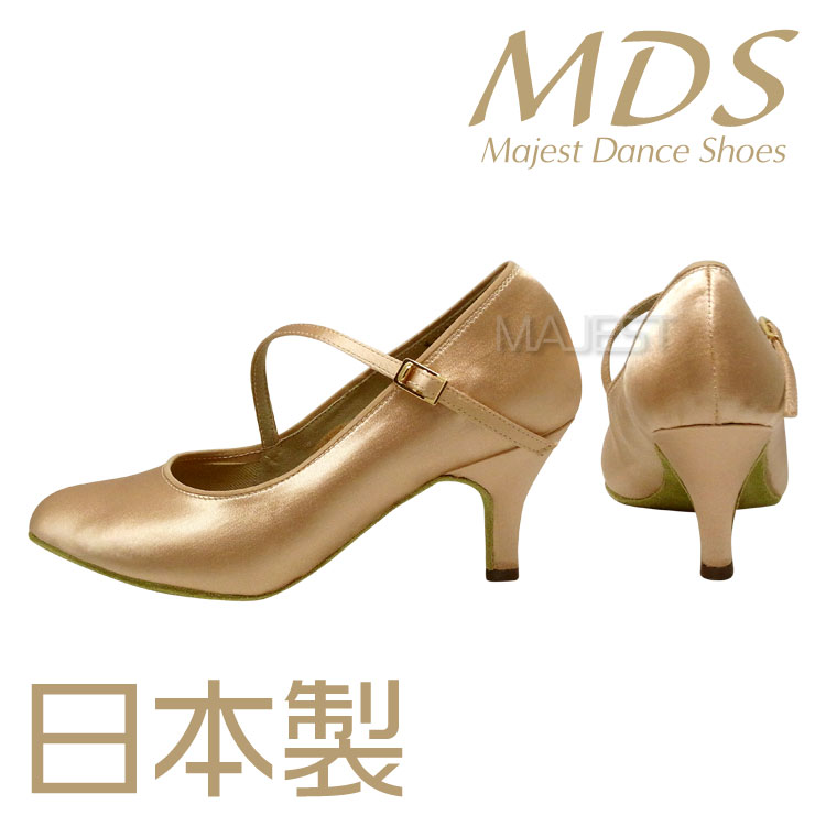 【SALE】社交ダンスシューズ 女性スタンダード モダン　MDS 日本製モデル【返品交換不可】