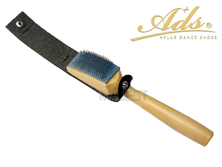 Ads ロゴ入りシューズブラシ（ハードタイプ）社交 ダンス シューズ ads japan dance shoes エーディーエス 合同会社 MAJEST マジェスト