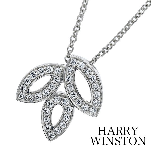 ハリーウィンストン リリークラスター・バイ・ハリー・ウィンストン・ミニペンダント【中古】HARRY WINSTON プラチナ エメットジュエリー保証書付【SSP】