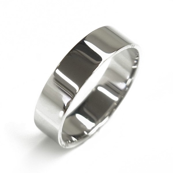 平打リング 地金リング  プラチナ 5mm幅 エメットジュエリー 保証書付【SSP】