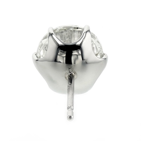 シエナロゼ　ダイヤモンドピアス　片耳 ダイヤモンド ピアス 片耳用 2ct H I2 FAIR プラチナ 中央宝石
