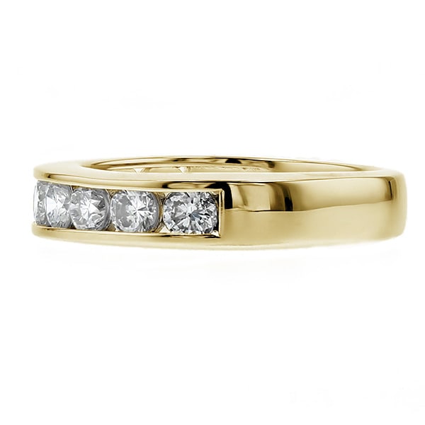 ダイヤモンド ハーフエタニティ リング 1.0ct(Total)/9石 F～H