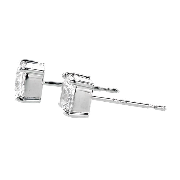 ダイヤモンド ピアス 1.22ct(Total) D VS1 クッションカット