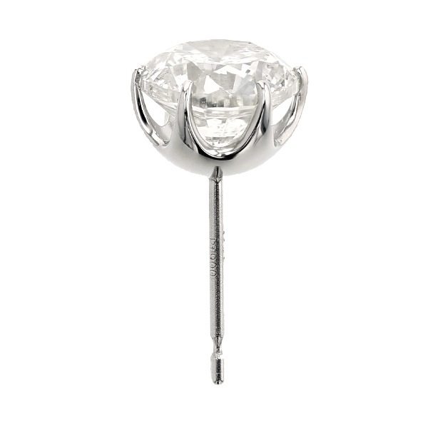 PT天然ダイヤモンドピアス 片耳　１.０ct 03ct4studp-0.jpg