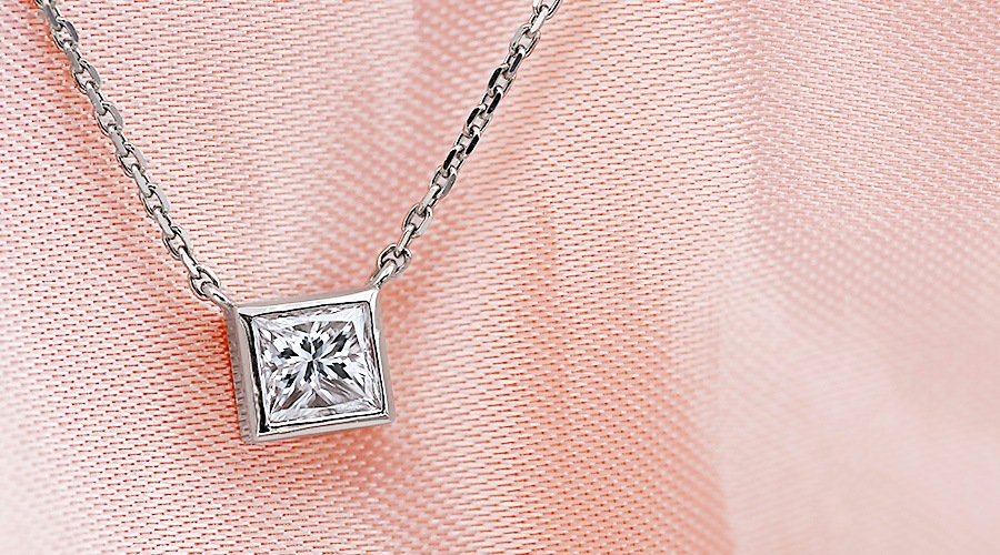 プラチナ　ダイヤモンド　一粒ネックレス　Dカラー　 VVS2 鑑定書付き ダイヤモンド プラチナネックレス(0.8カラット/Dカラー/SI2UP/EX