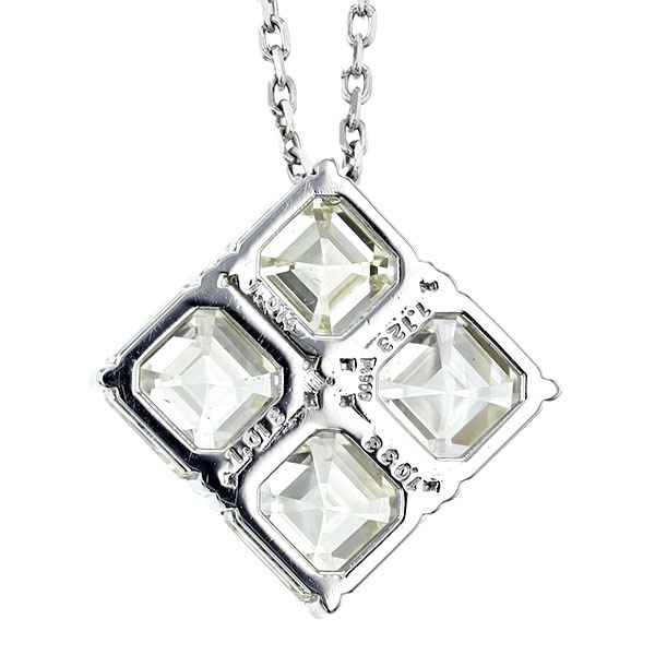 ダイヤモンド ネックレス 4ct(Total) VERY LIGHT YELLOW VS1～SI1