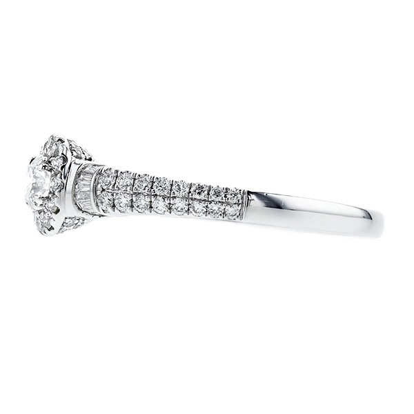 極上0.21ctダイヤモンド 最上のDカラー　VVS1 3EX GIA ダイヤモンド リング 0.21ct D IF 3EX プラチナ GIA 鑑定書付