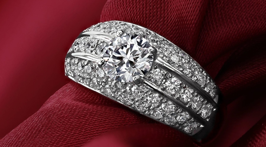 13号 ダイヤモンドリング 0.41カラット VS1 エクセレント♡ ダイヤ