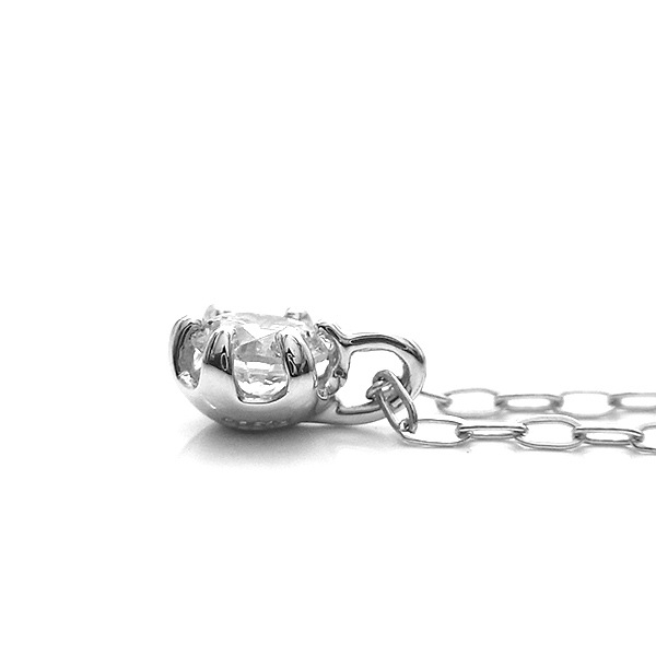 H&C プラチナダイヤモンドネックスIカラーラウンドブリリアントカット