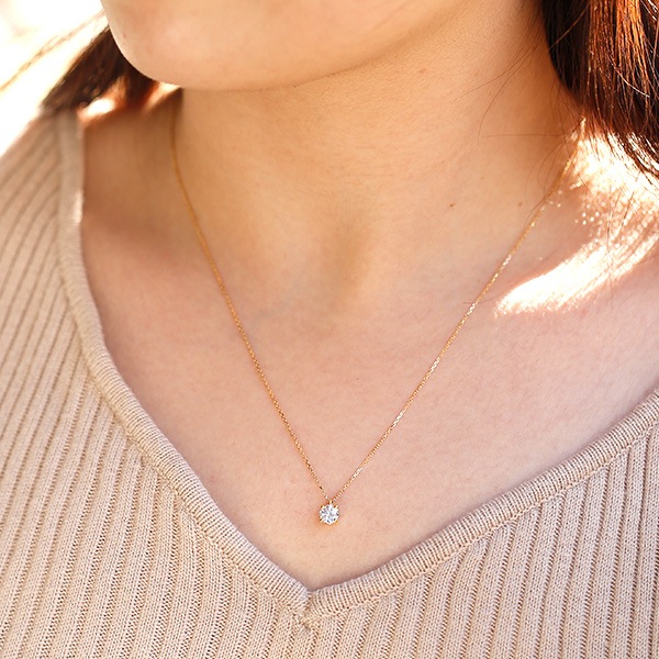 Pt.ダイヤモンドペンダントネックレス　数回使用 楽天市場】PTダイヤモンド・ペンダントネックレス 0.60ct