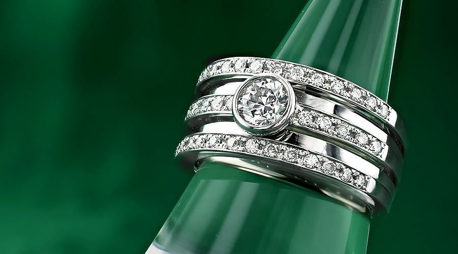 ダイヤモンド リング 0.5ct D VVS2 3EX H&C プラチナ 中央宝石