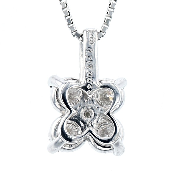 ピンクダイヤモンド ペンダント 0.04ct SI1～VS1-FANCY PINK プラチナ