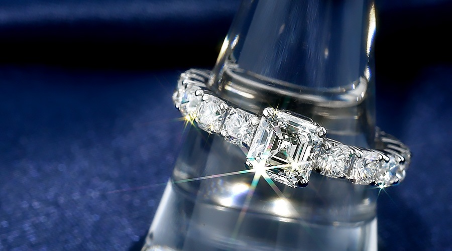 ダイヤモンド フルエタニティリング 1ct/2.4ct(Total) D～G IF/VVS2 