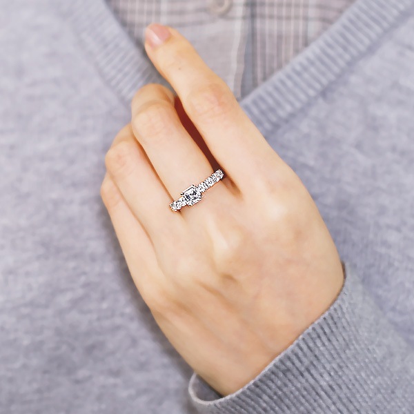 ダイヤモンド フルエタニティリング 1ct/2.4ct(Total) D～G IF/VVS2 