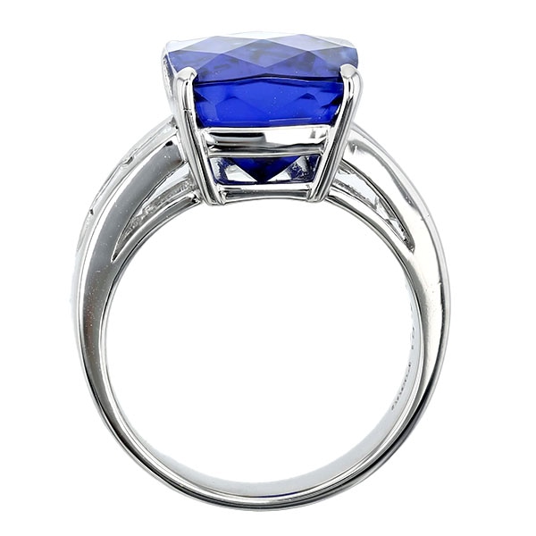 タンザナイト リング 11ct プラチナ 第三者機関 鑑別書付 【R】