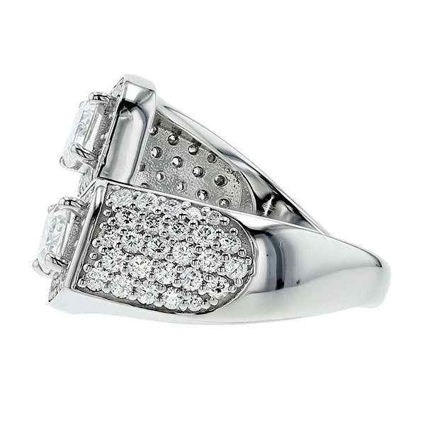 ダイヤモンド リング 1ct VVS1 SI1 E フレームカット プラチナ GIA