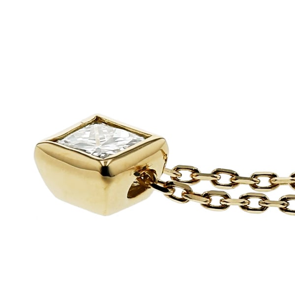 ダイヤモンド ネックレス 一粒 0.10～0.19ct VS1～SI2 F～I 18金 中央