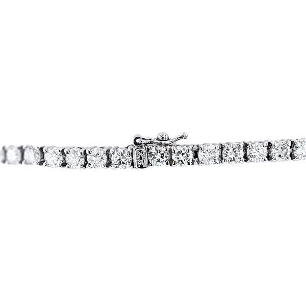 ダイヤモンド テニス ブレスレット 5ct(Total)/59石 D～H VVS～VS EX