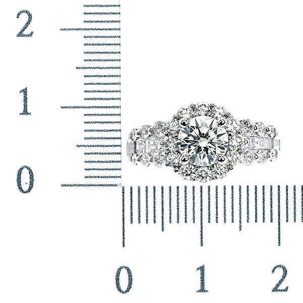 ダイヤモンド リング 1ct VVS2 G 3EX H&C プラチナ 中央宝石研究所
