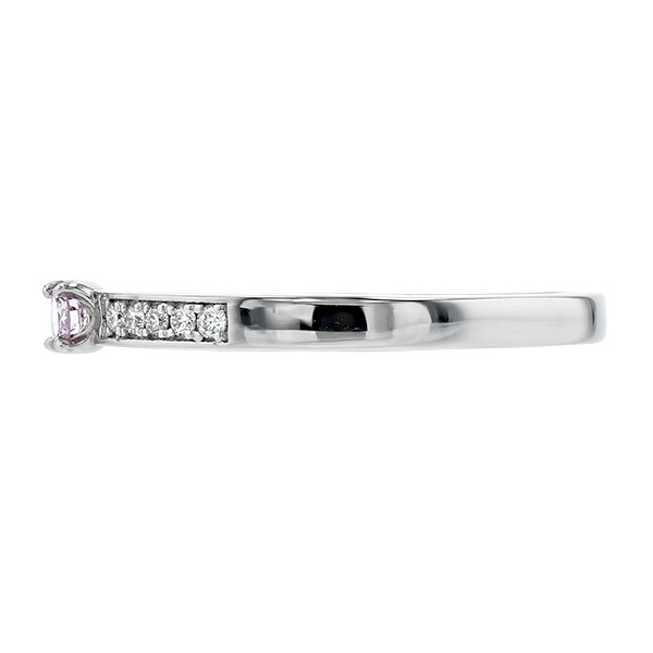 天然無処理 ピンクダイヤモンド カラーレス 計0.203ct￼ FLPP-SI2 0.146ct, ベリーライトパープリッシュピンクダイヤモンド, SI2