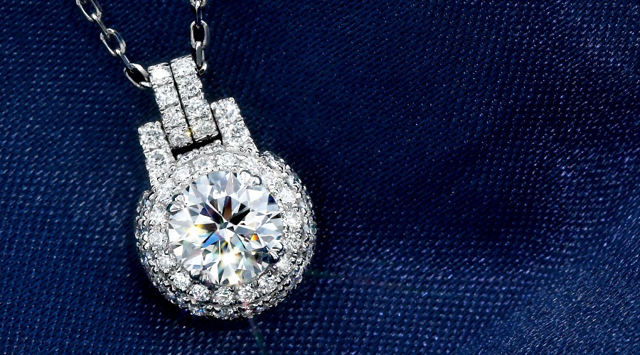 デビアス ダイヤ 0.380 D-VVS2-3EX H＆C ネックレス K18 ダイヤモンド ネックレス 0.8ct D VS2 3EX H&C プラチナ 中央