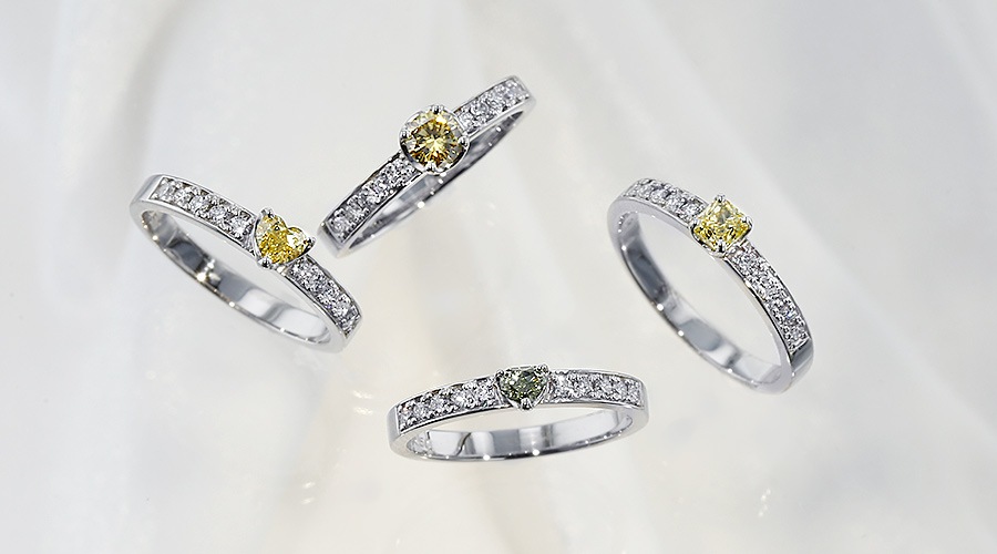 美品❣️18KYG グリーントルマリンとメレダイヤのリング ライトグリーン トルマリン リング C-101388 | kiri onlinestore