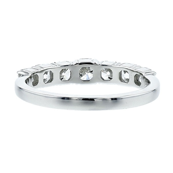 ダイヤモンド ハーフエタニティ リング 1.1ct(Total)/7石 D～G VVS1